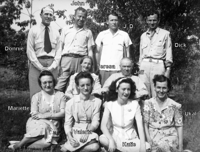 Donaldson Family in 1943