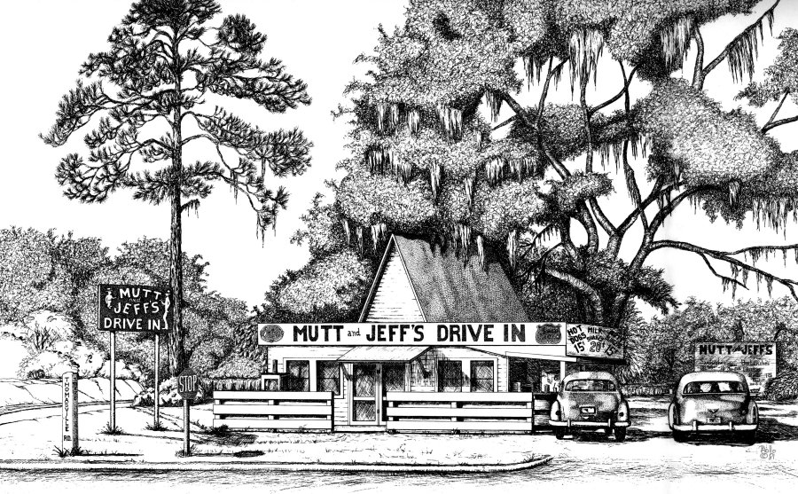 Mutt and Jeff's Drive-in, Tallahassee, Florida