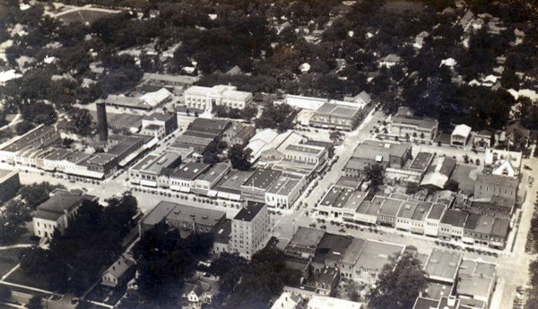 1929 Aerial Photograph, Tallahassee Florida