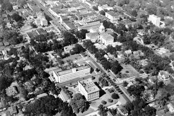 1947 Aerial Photograph, Tallahassee Florida