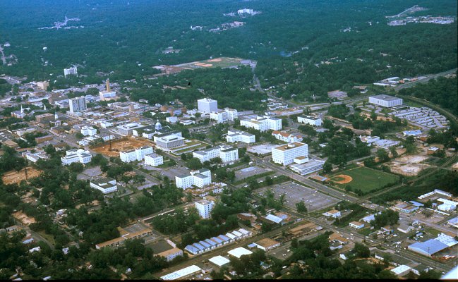 1974 Aerial Photograph, Tallahassee Florida