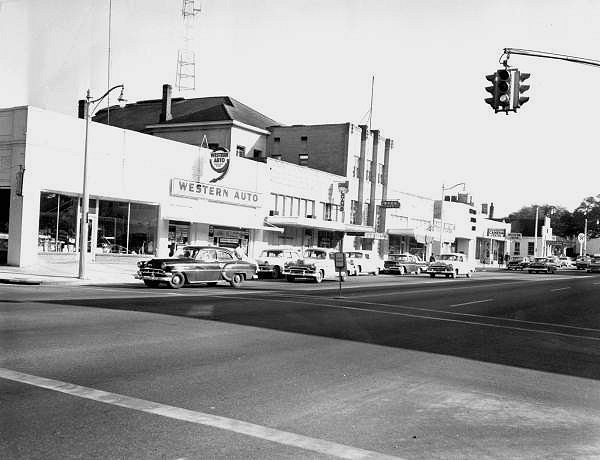 Monroe Street between Call Street and Park Avenue 1960 - Tallahassee, Florida
