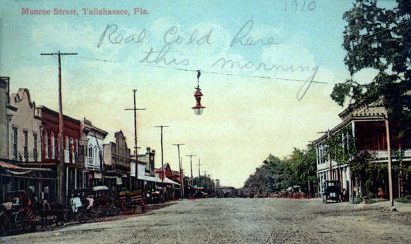 Munroe Street, Tallahassee in 1910