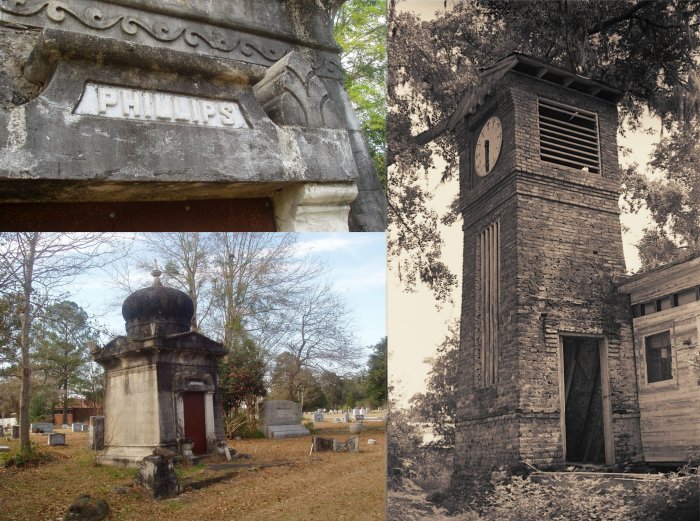Calvin C. Phillips - Clocktower and Mausoleum