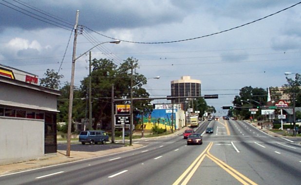 Intersection of West Tennessee and Macomb Streets, Tallahassee 1998