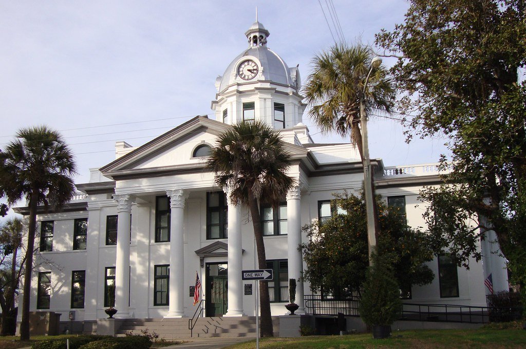 Jefferson County Courthouse in Monticello, Florida
