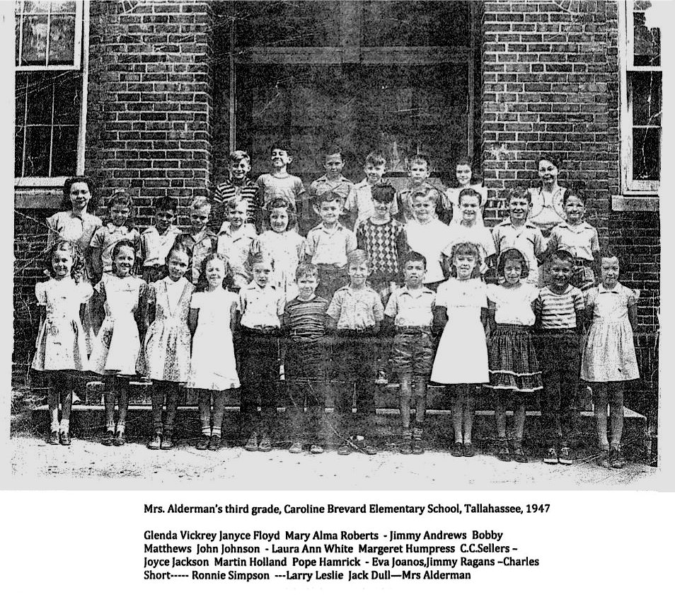 Pope Hamrick's 3rd Grade Class 1947